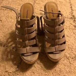 Chinese laundry wedges